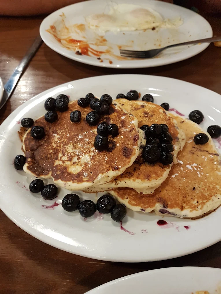 Fluffy pancake stack